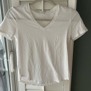 Lululemon basic white tee shirt